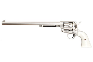 King Arms SAA .45 Peacemaker Gas Revolver L (Ver2., Silver )