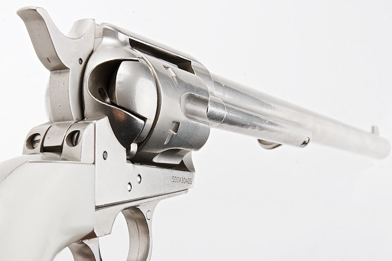 King Arms SAA .45 Peacemaker Gas Revolver L (Ver2., Silver )