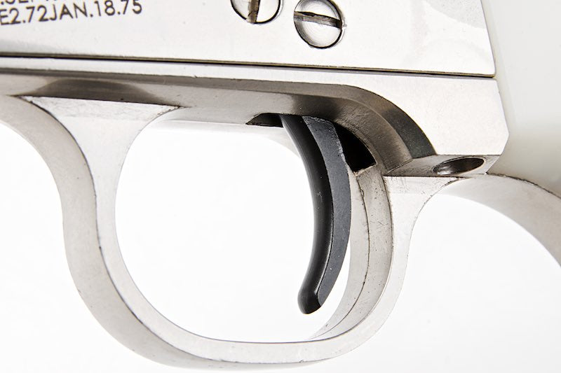 King Arms SAA .45 Peacemaker Gas Revolver L (Ver2., Silver )