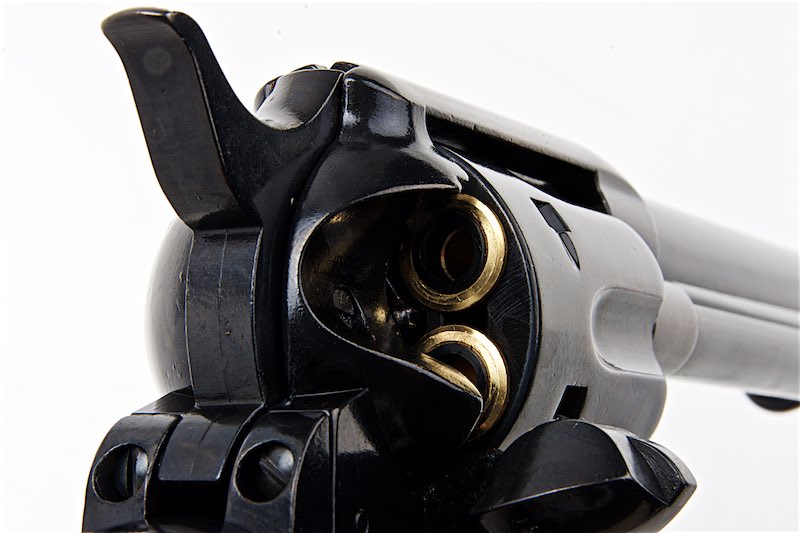 King Arms SAA .45 Peacemaker Gas Revolver M (Electroplating Black/ Ver. 2)