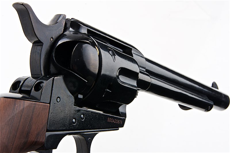 King Arms SAA .45 Peacemaker Gas Revolver M (Electroplating Black/ Ver. 2)