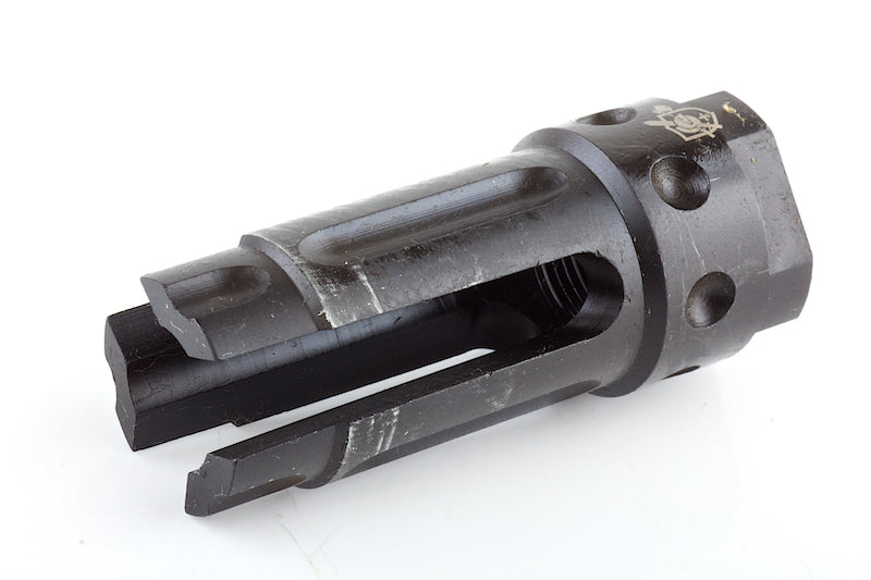 Knight's Armament Airsoft (Madbull) 556 QDC/CQB Suppressor w/ Quick Detach Function/ Flash Hider (14mm CW/ Tan)