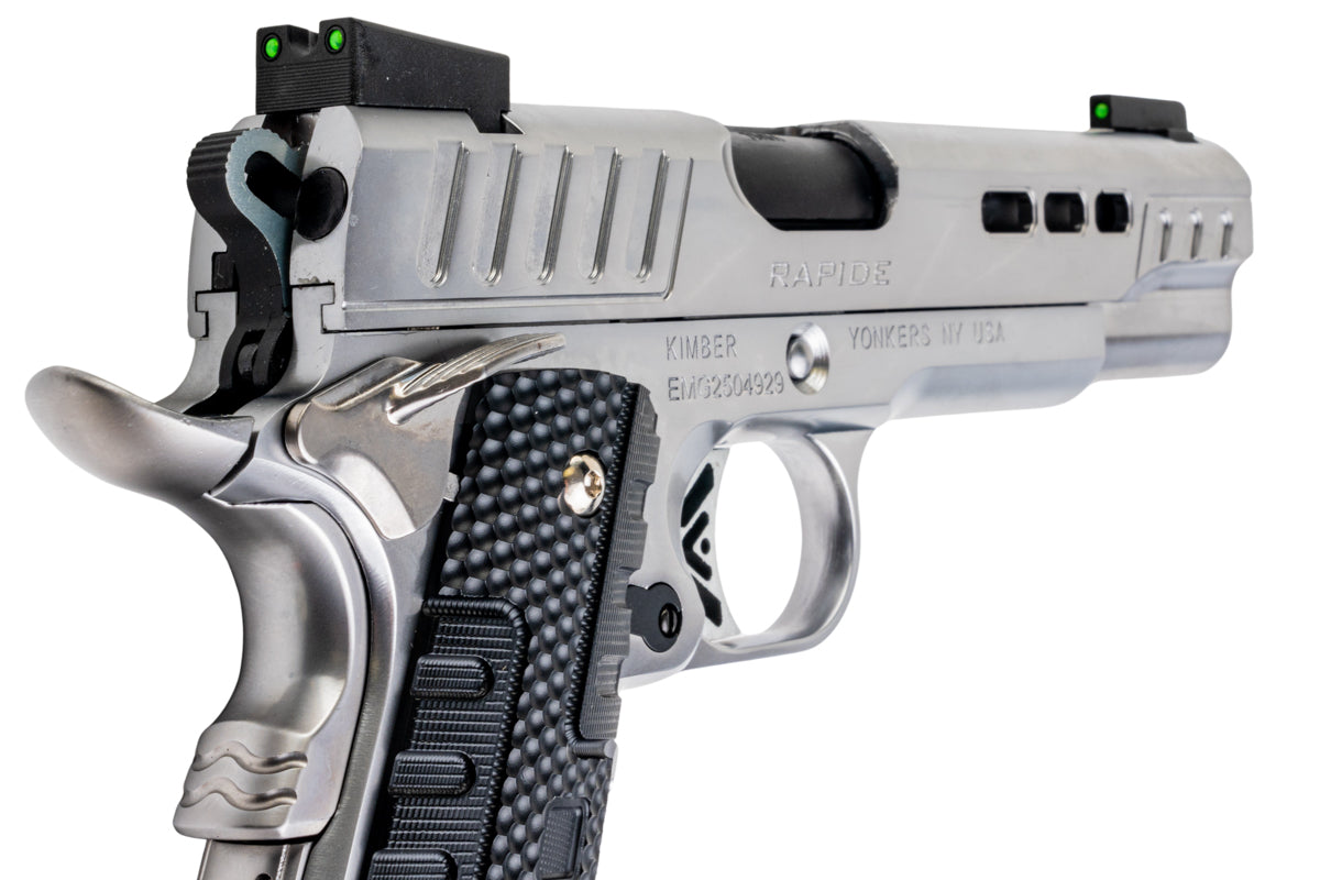 EMG (AW Custom) Kimber 1911 Rapide Dusk GBB Airsoft Pistol (Silver/ Standard)
