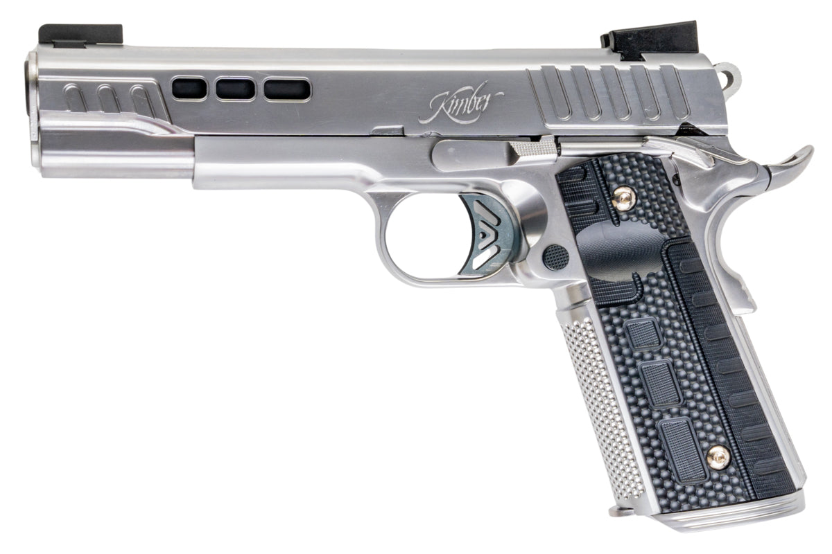 EMG (AW Custom) Kimber 1911 Rapide Dusk GBB Airsoft Pistol (Silver/ Standard)