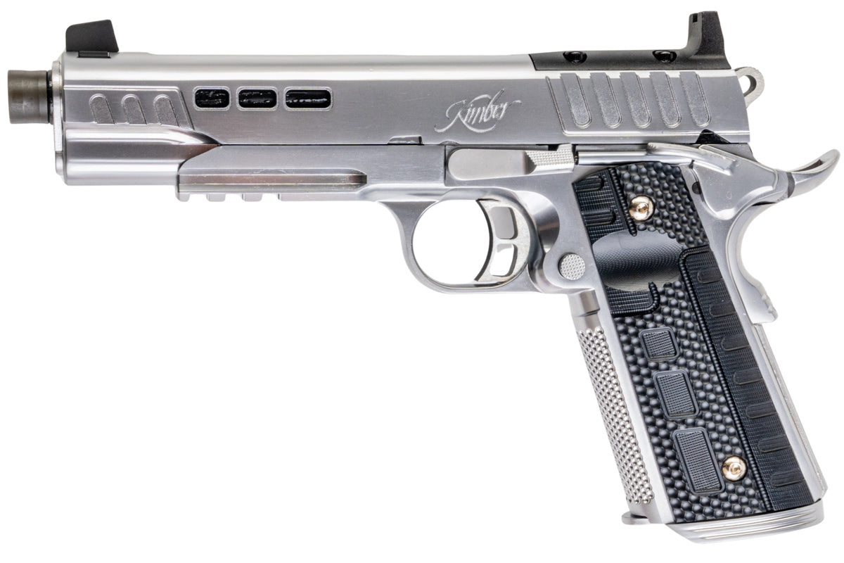 EMG Kimber (AW Custom) 1911 Rapide Ice GBB Airsoft Pistol (Silve/ RMR Ver./ Standard)