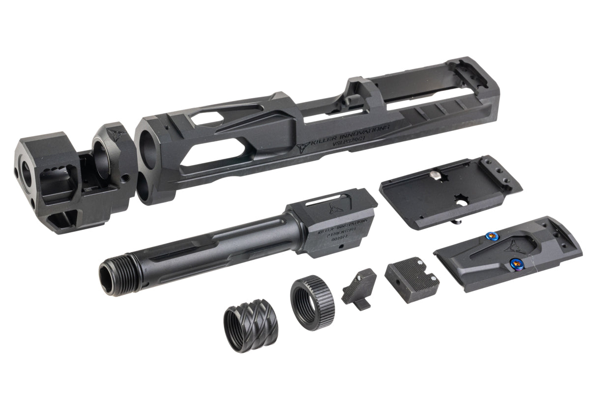 PTS Killer Innovations Velocity V1 Conversion Kit for SIG AIR P320 M18 / X-Carry - BK / BK