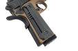 KJ Works Metal KP-24 1911 CO2 Airsoft Pistol (BK/ TAN)