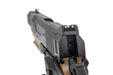 KJ Works Metal KP-24 1911 CO2 Airsoft Pistol (BK/ TAN)