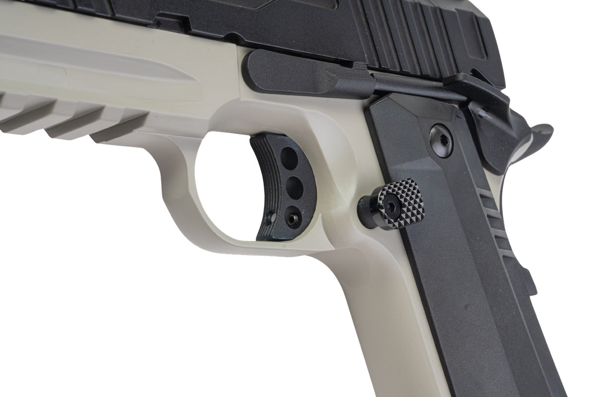 KJ Works Metal KP-24 1911 GBB Airsoft Pistol (BK/ Grey)