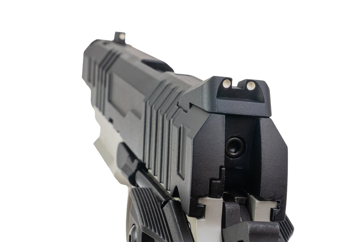 KJ Works Metal KP-24 1911 GBB Airsoft Pistol (BK/ Grey)