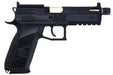 KJ Works P-09 CO2 Optics Ready GBB Airsoft Pistols (Threaded Outer Barrel)