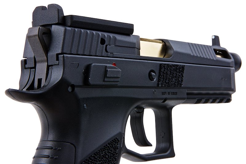 KJ Works P-09 Gas Optics Ready GBB Airsoft Pistols (Threaded Outer Barrel)
