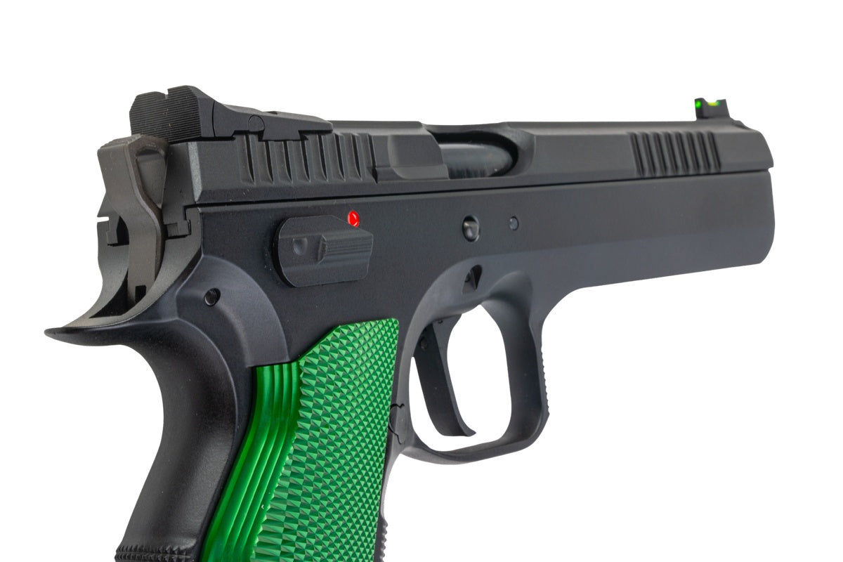 KJ Works CZ TS2 Racing Green CO2 Airsoft Pistol (ASG Licensed)