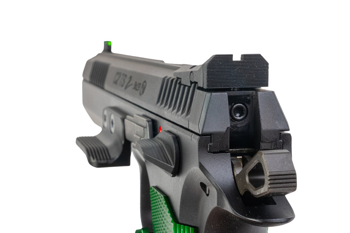 KJ Works CZ TS2 Racing Green CO2 Airsoft Pistol (ASG Licensed)