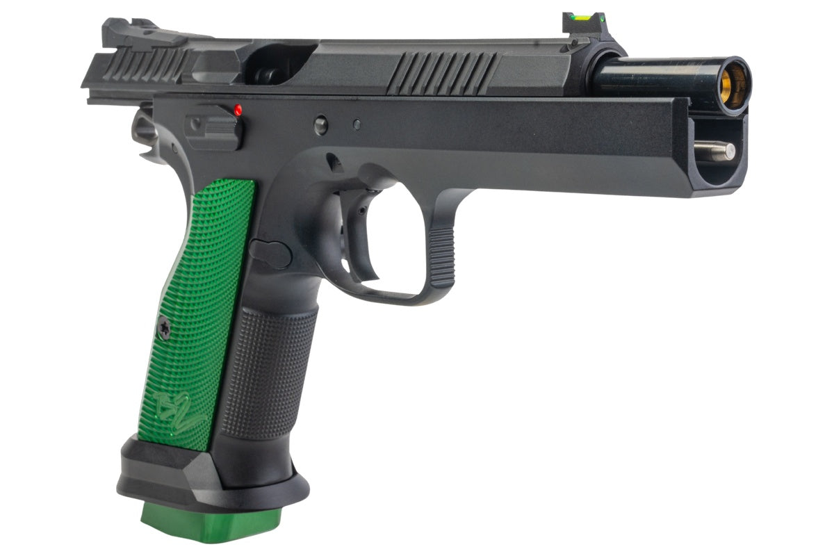 KJ Works CZ TS2 Racing Green CO2 Airsoft Pistol (ASG Licensed)