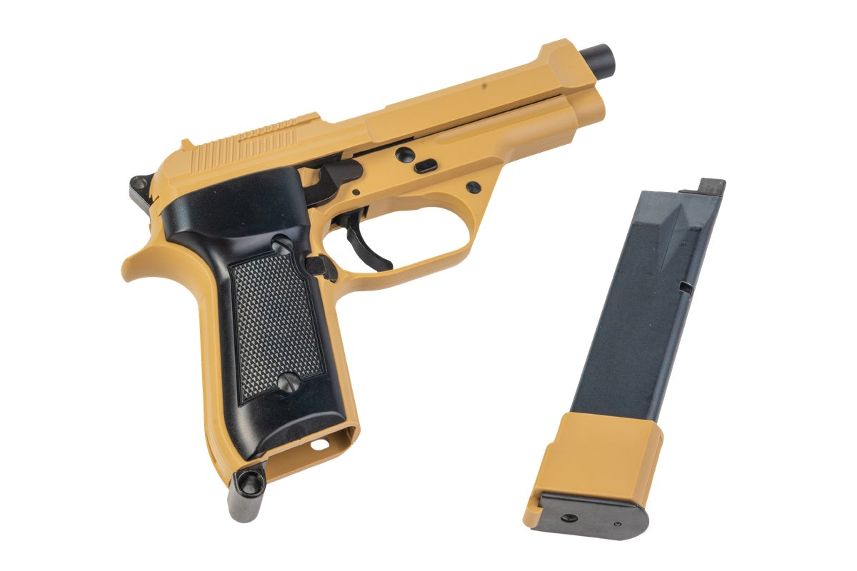 KSC M93R Desert Spartan GBB Pistol (Japan System 7)