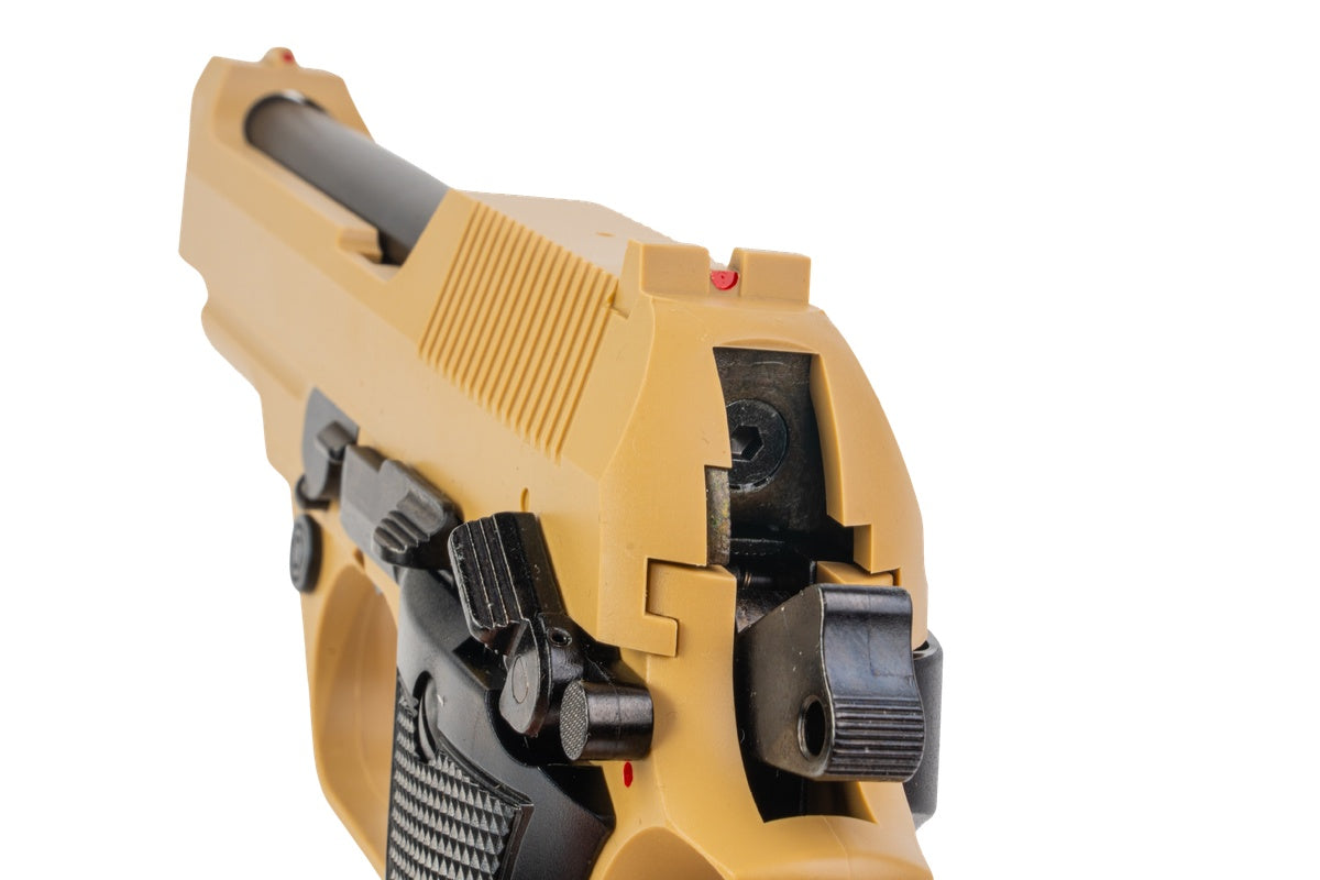 KSC M93R Desert Spartan GBB Pistol (Japan System 7)