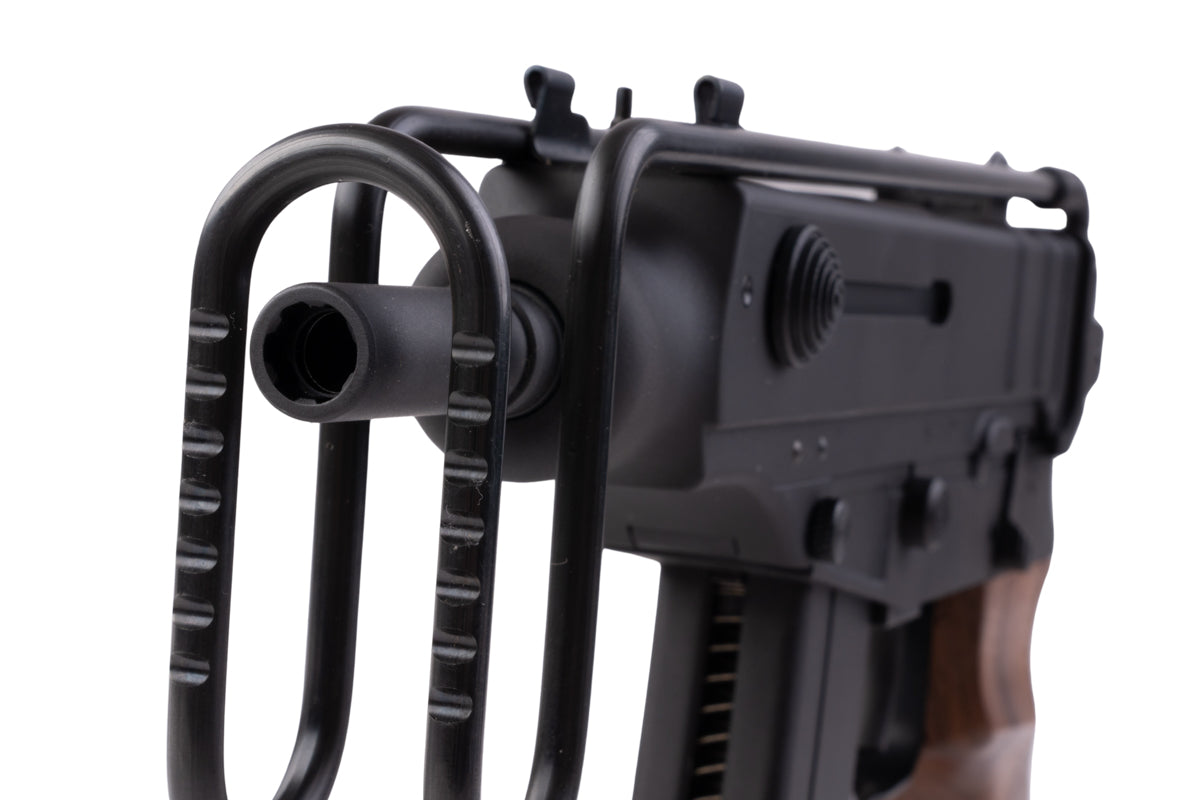 KSC Vz61 Walnut Grip Custom Heavyweight Gas Airsoft SMG (System 7)