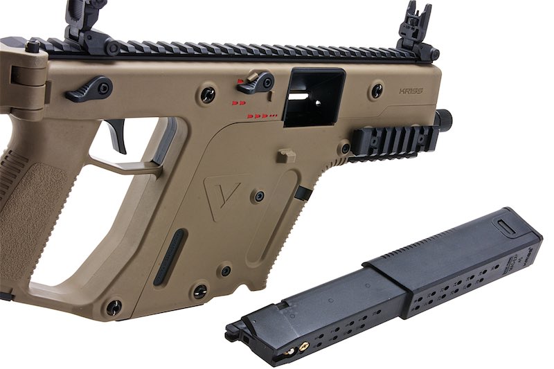 Krytac KRISS Vector Airsoft GBB SMG (Dark Earth) | eHobby Asia