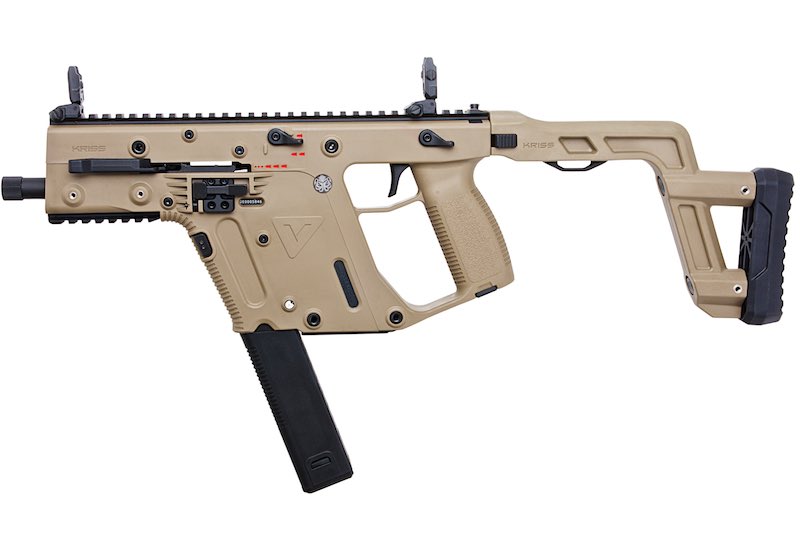 Krytac KRISS Vector Airsoft GBB SMG (Dark Earth) | eHobby Asia