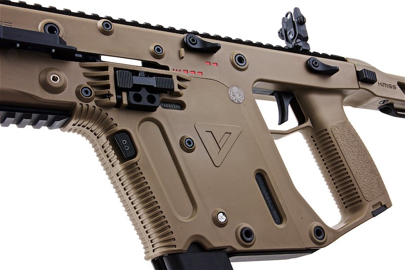 Krytac KRISS Vector Airsoft GBB SMG (Dark Earth) | eHobby Asia