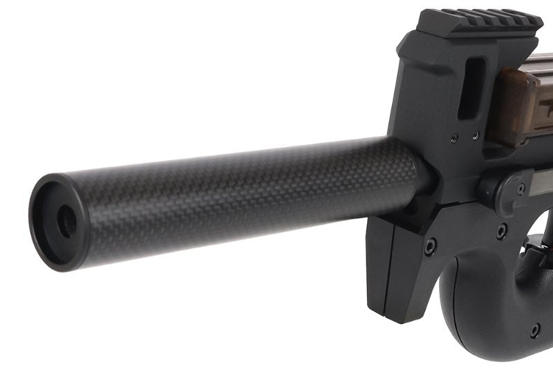 Laylax MODE-2 Carbon Fiber FAT Silencer (14mm CCW/ 150mm)
