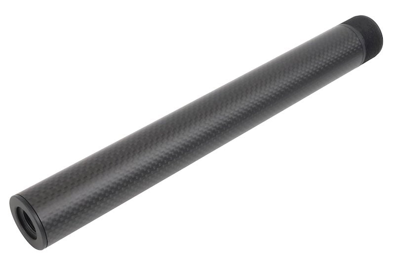 Laylax PSS Short Carbon Outer Barrel For VSR-10 Airsoft Sniper Rifle (257mm)