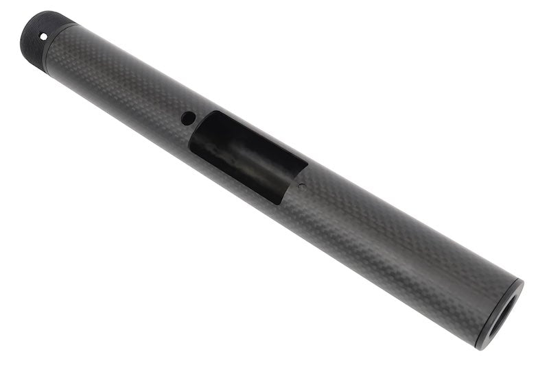 Laylax PSS Short Carbon Outer Barrel For VSR-10 Airsoft Sniper Rifle (257mm)