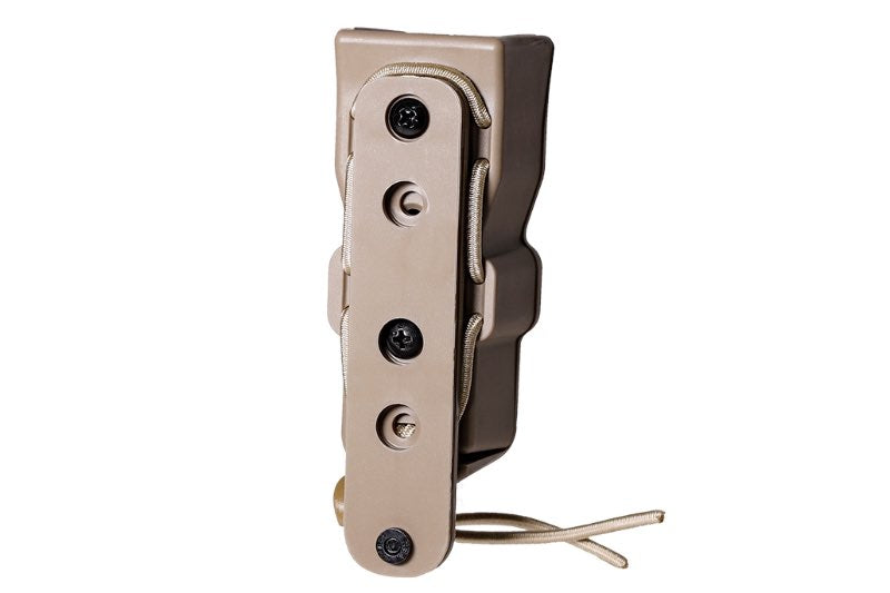 Laylax (Battle Style) Bite Mag Handgun Quick Mag Holder Single Pack (Dark Earth)