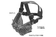 Laylax (Battle Style) Skull Face Guard (Steel Gray)