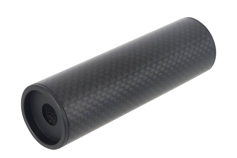 Laylax MODE-2 Carbon Fiber FAT Silencer (14mm CCW/ 100mm)
