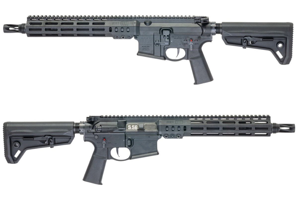 Lancer Tactical SOLGW Licensed MK1 CAR 11.5inch 5.56 MWS GBB Airsoft (by Toxicant) (#TAAS)