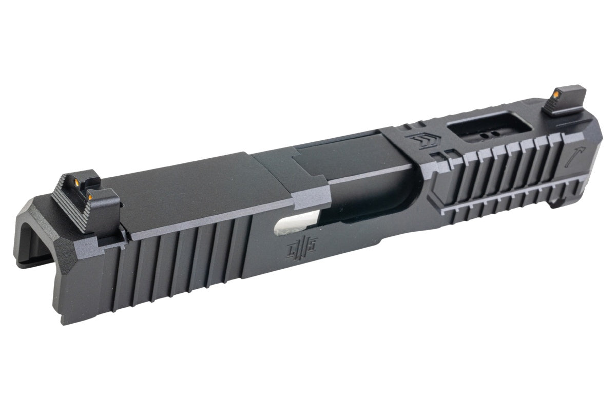 LWS X VEIL (Lancer Tactical) Tomahawk CNC Aluminum Slide Kit For VFC Glock 19 Gen5 GBB