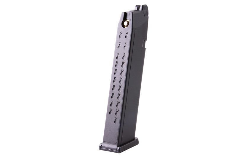 MAXTACT 32 Rds GMG-17 Lightweight CO2 Airsoft Magazine for Tokyo Marui G Series Spec GBB Airsoft (Self Regulated)