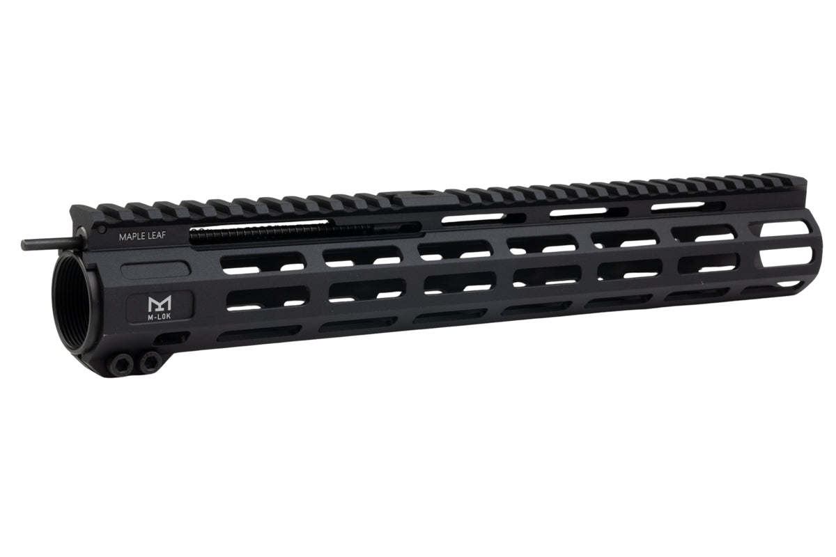 Maple Leaf CNC 12.5 inch 'Front Charging' M-Lok Handguard for WE/ VFC/ GHK M4 Airsoft GBB