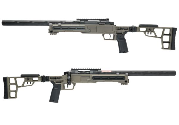 Maple Leaf MLC-LTR Lightweight Tactical Airsoft Sniper Rifle (OD)