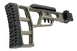 Maple Leaf MLC-S2 Tactical Folding Stock for VSR-10 & MLC-338 with Hinge (Olive Drab)