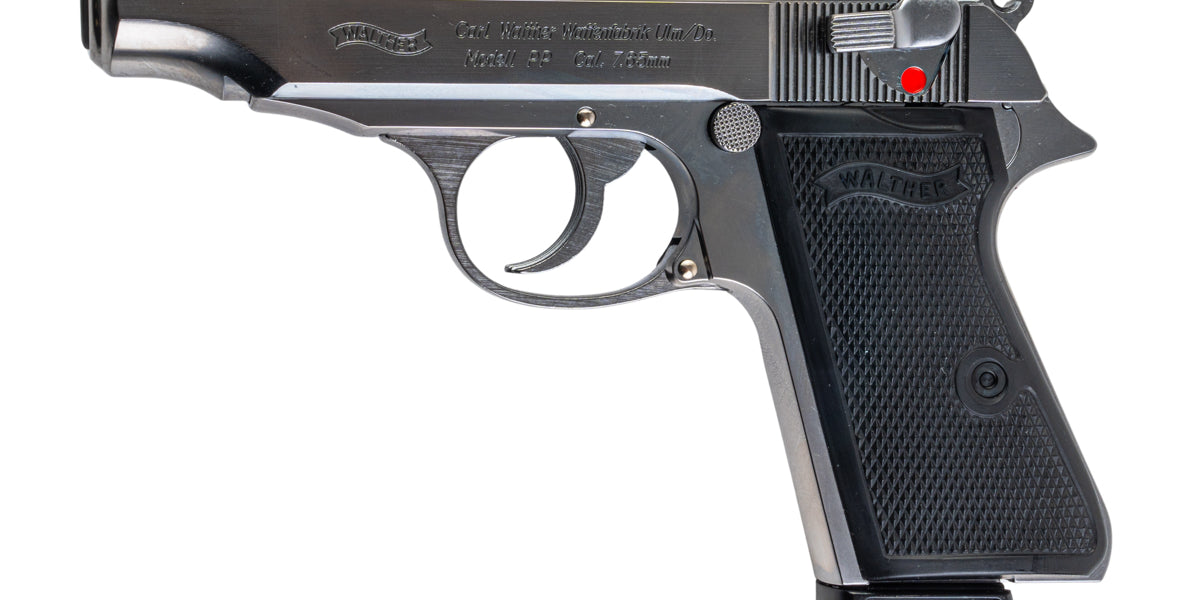 Marushin (Carl Walther) Walther PP Model Gun (Silver) | eHobbyAsia