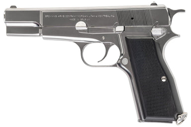 Marushin Browning Hi-Power Canadian Model Gun (Silver/ Black Grip)