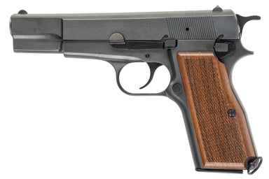 Marushin Browning Hi-Power Commercial Model Gun (Excellent Heavy Weight with Wood Grip)
