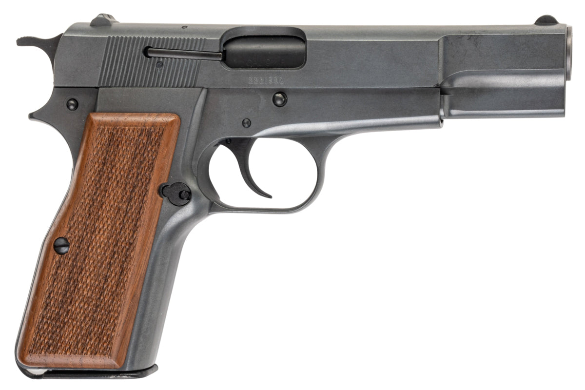 Marushin Browning Hi-Power Commercial Model Gun (Excellent Heavy Weight with Wood Grip)