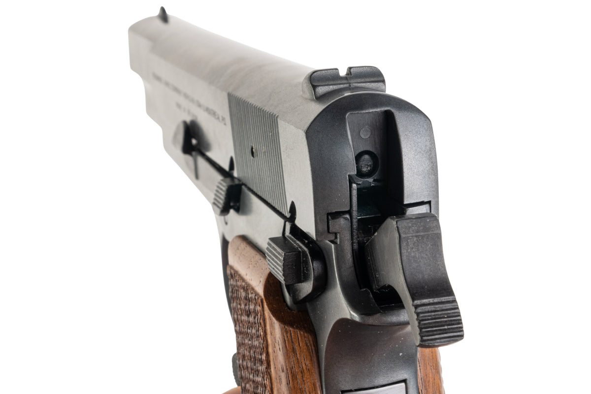 Marushin Browning Hi-Power Commercial Model Gun (Excellent Heavy Weight with Wood Grip)