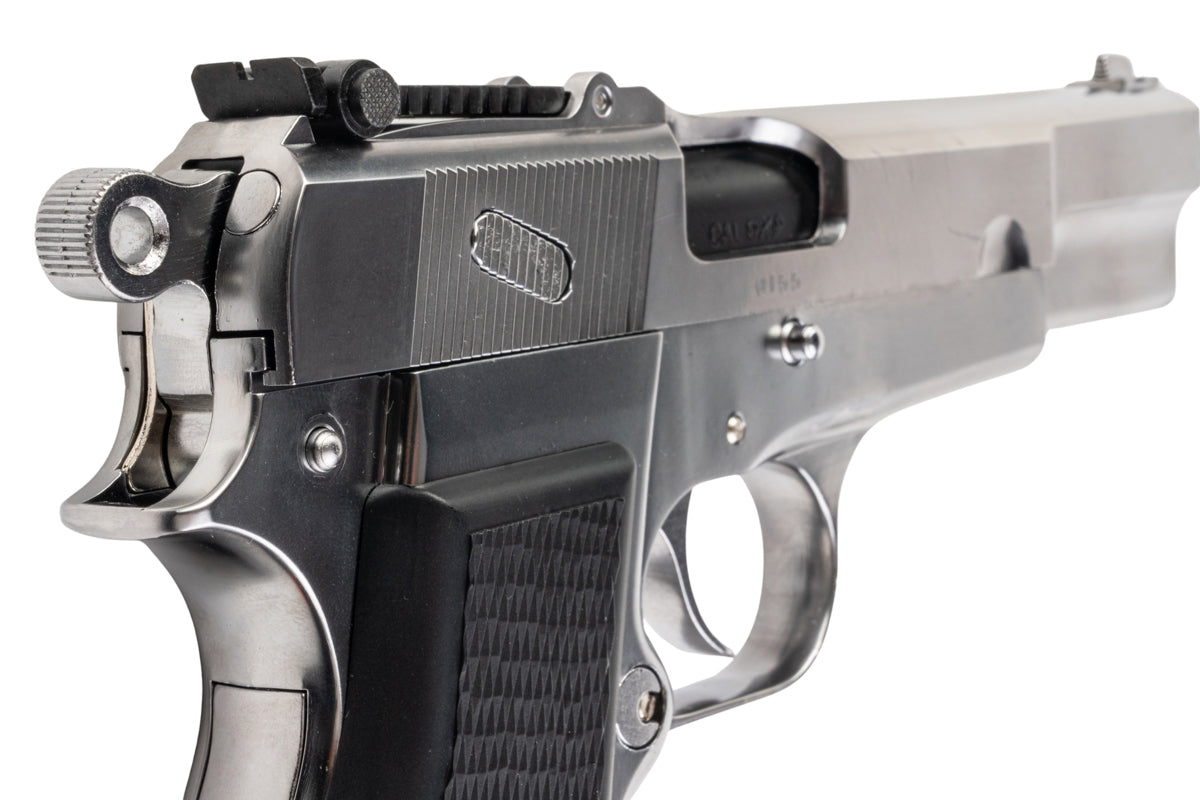 Marushin Browning Hi-Power Military Model Gun (Silver)