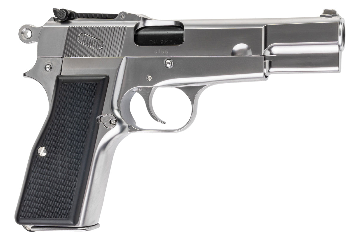Marushin Browning Hi-Power Military Model Gun (Silver)
