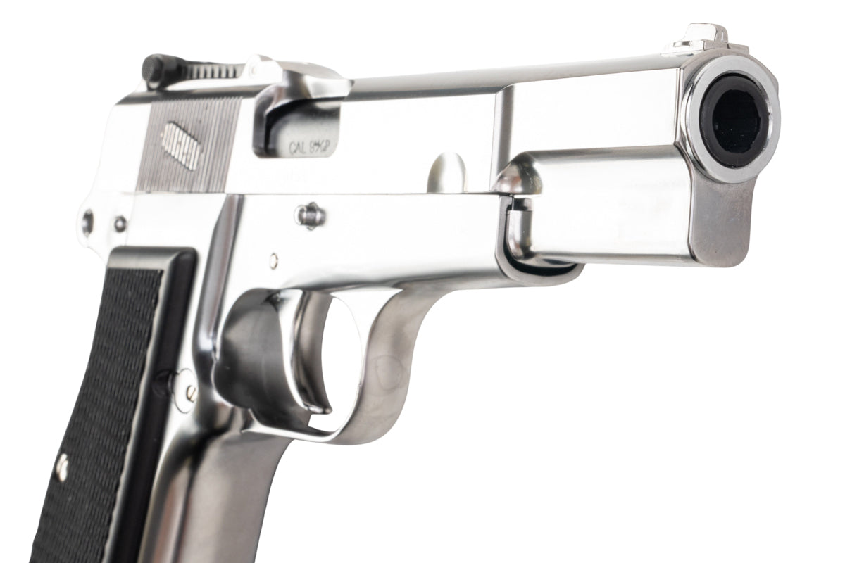 Marushin Browning Hi-Power Military Model Gun (Silver)