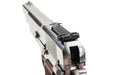 Marushin Browning Hi-Power Military Model Gun (Silver with Wood Grip)