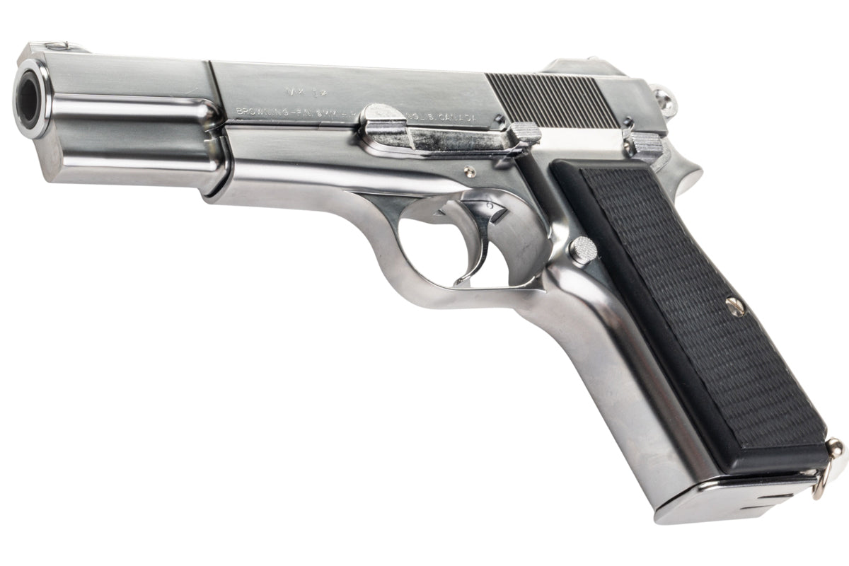 Marushin Browning Hi-Power Canadian Model Gun (Silver)