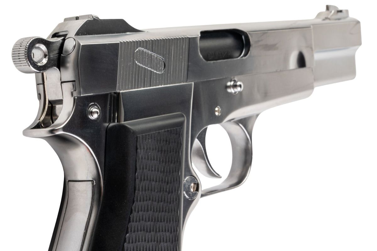 Marushin Browning Hi-Power Canadian Model Gun (Silver)