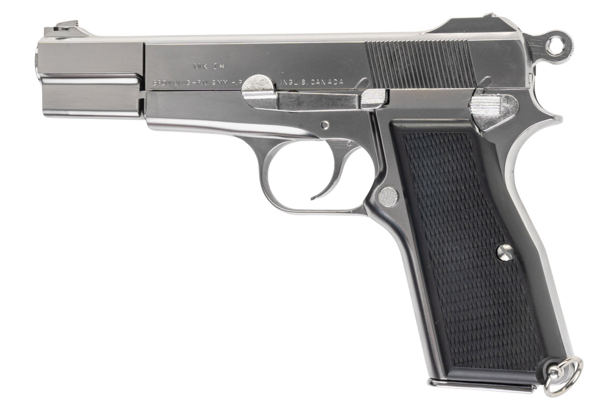 Marushin Browning Hi-Power Canadian Model Gun (Silver)