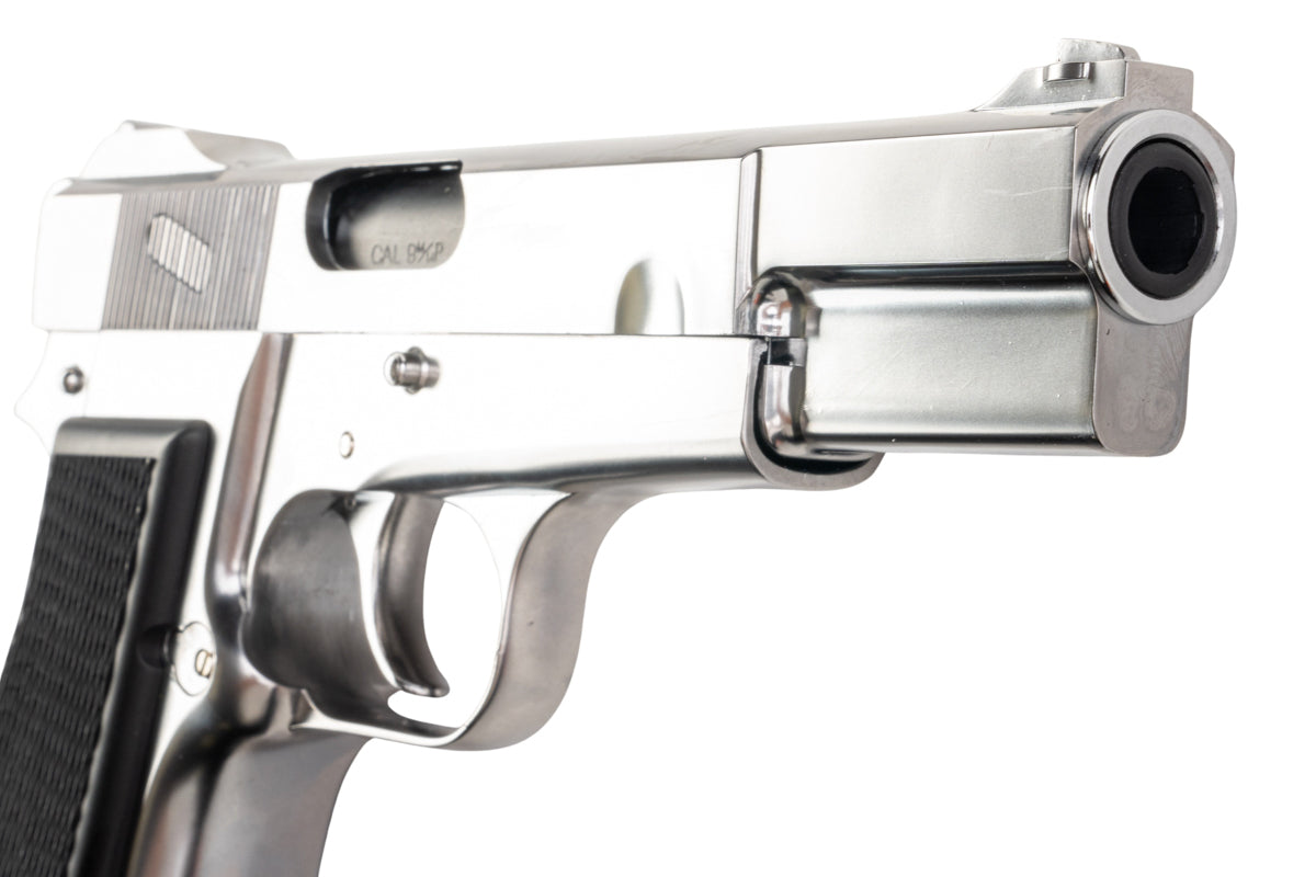 Marushin Browning Hi-Power Canadian Model Gun (Silver)